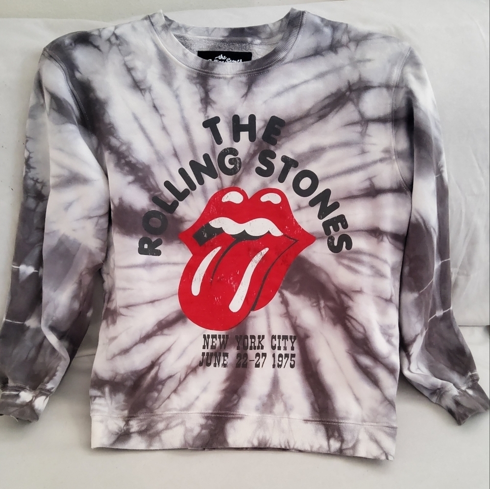 The Rolling Stones Tie-Dye Sweatshirt